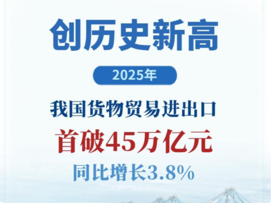 创新高、九连涨！2025年中国外贸答卷亮点纷呈