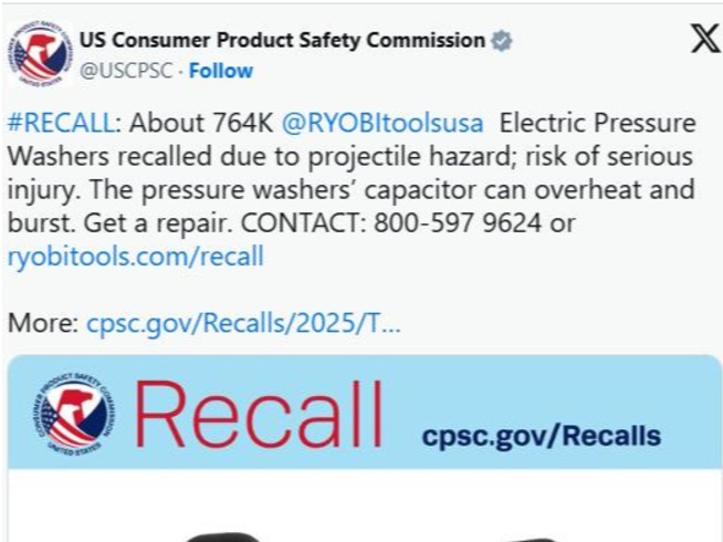 类目被扫后！一大卖近80万台产品被召回