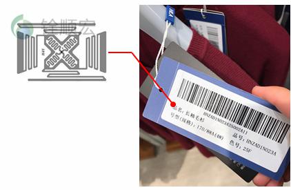 RFID吊牌标签,RFID服装管理